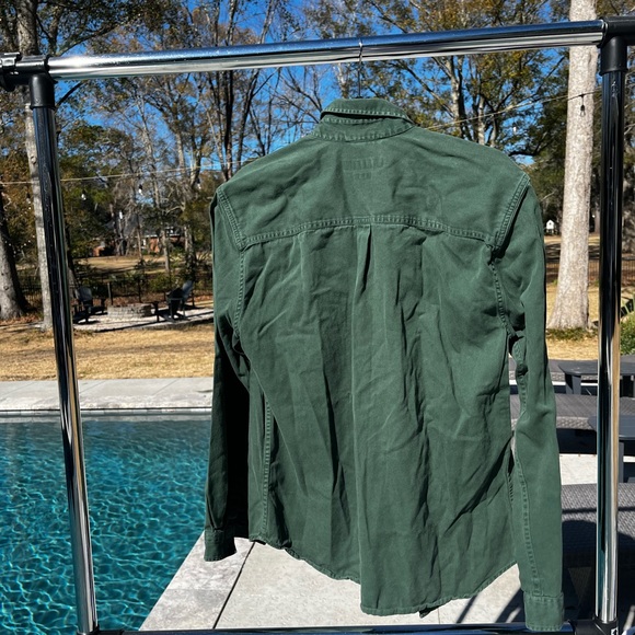 Urban outfitters green button up - Picture 2 of 4